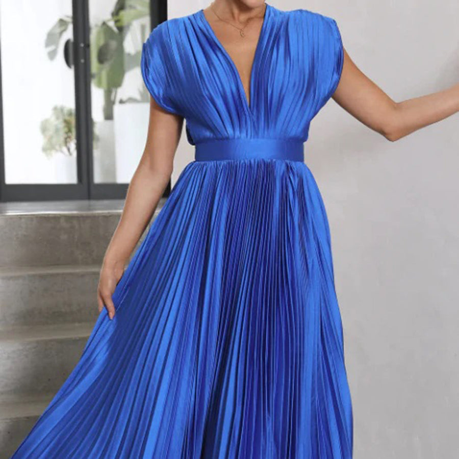 Seraphine - Elegant Wedding Guest Midi Dress