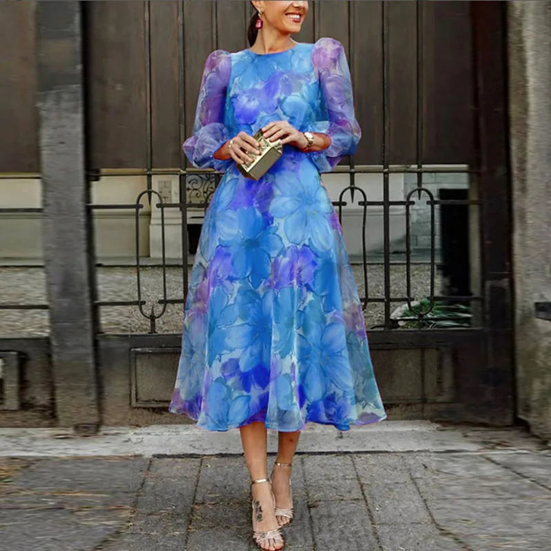 Indira - Women Wedding Guest Midi Dress