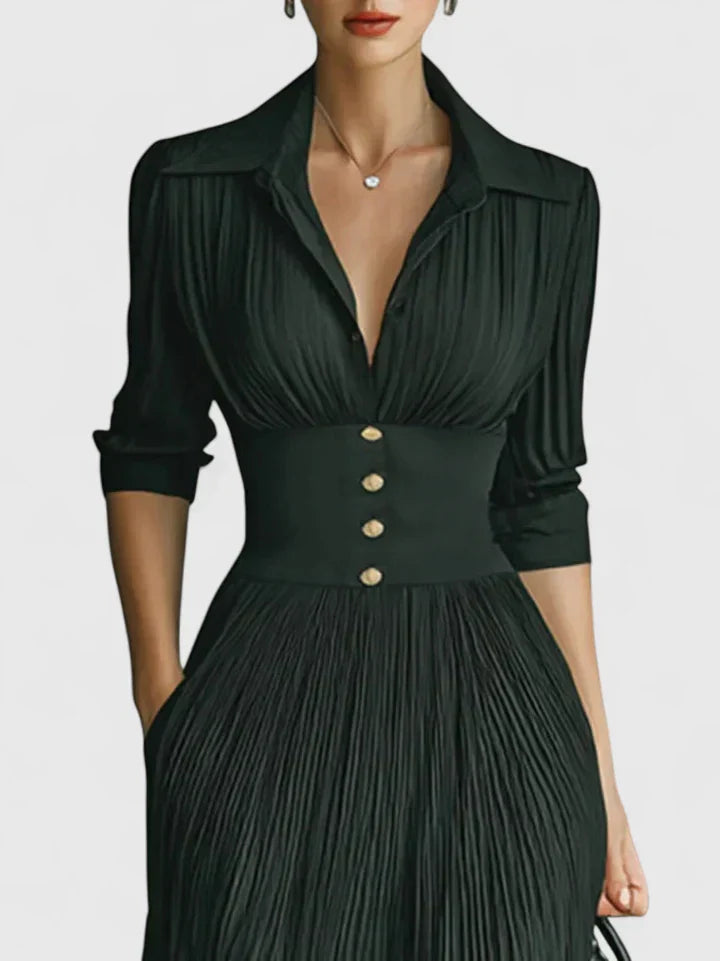 Giavanna - Women's Pleated Skirt Elegant Maxi Dresses
