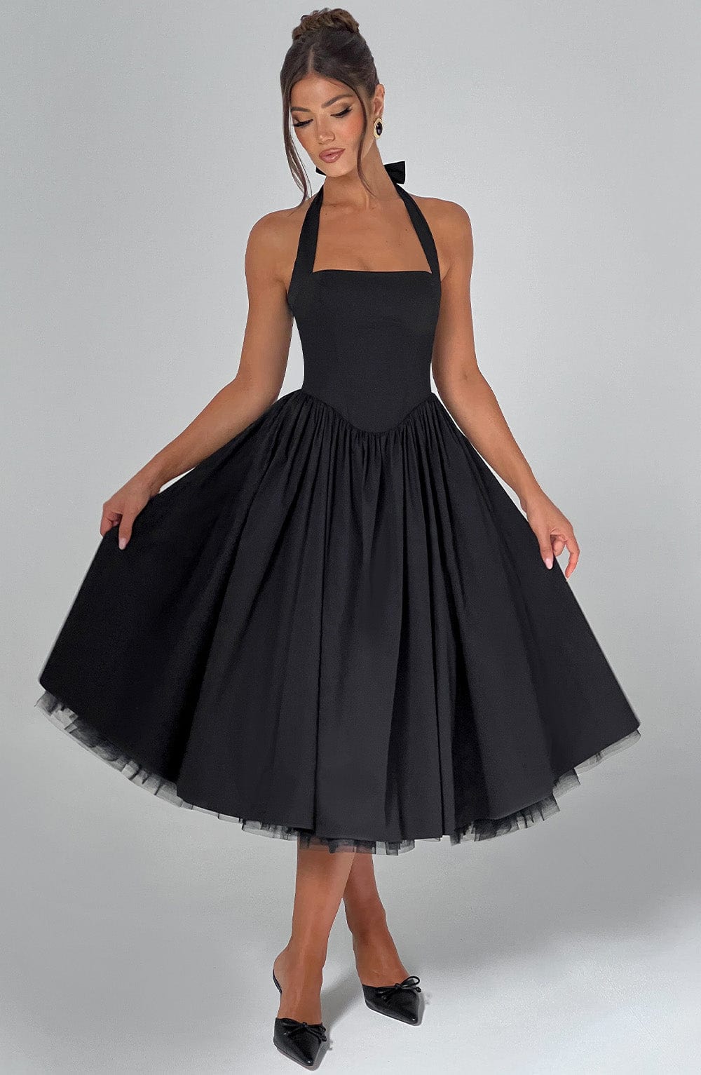 Imani - Women’s Wedding Guest Midi Dress