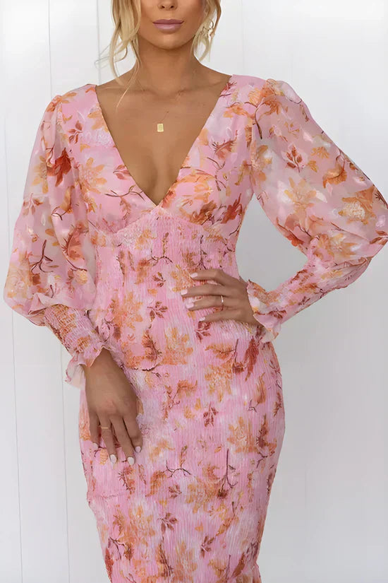 Lark - Women's Floral Wedding Guest Dress