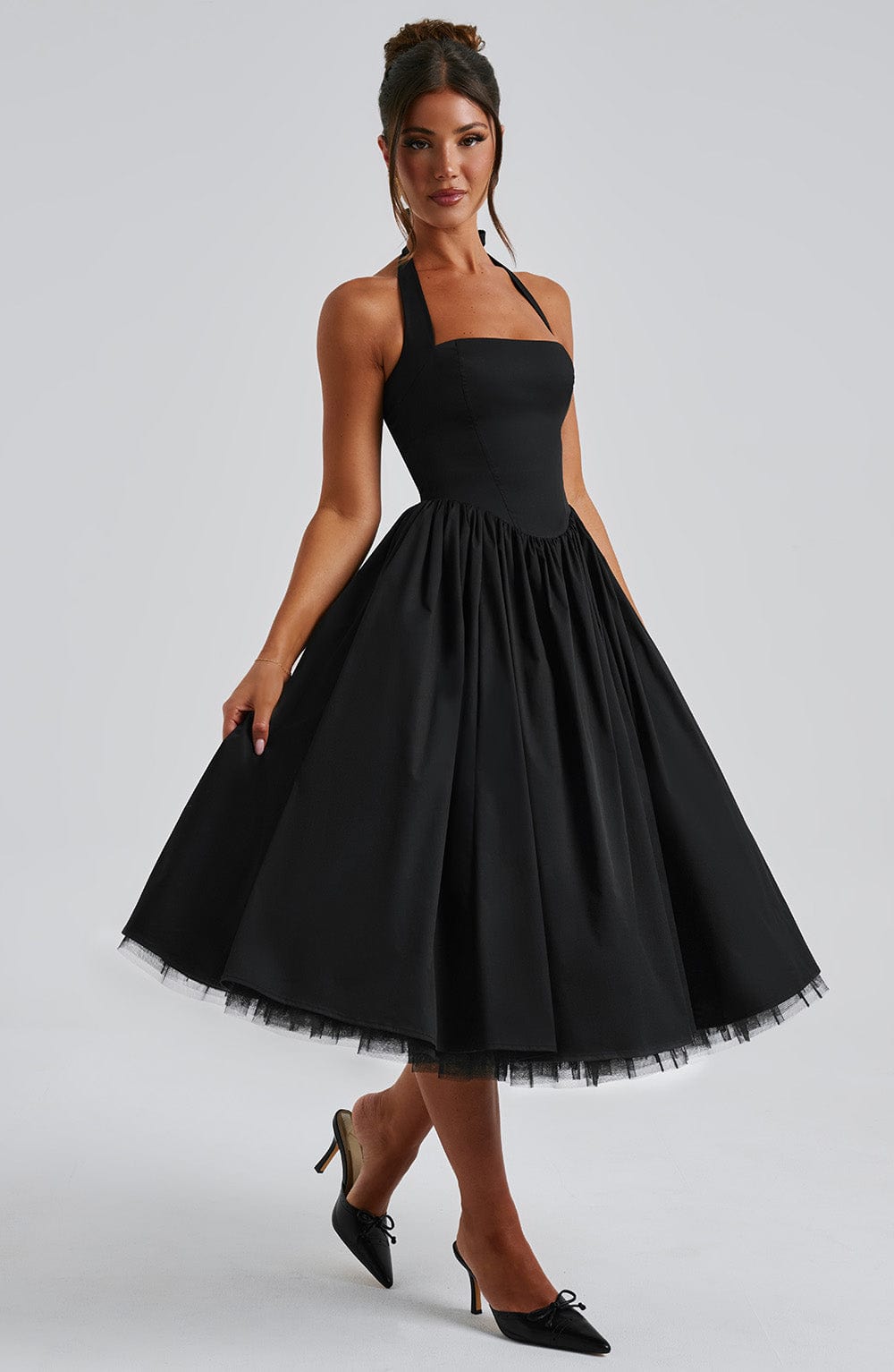 Imani - Women’s Wedding Guest Midi Dress