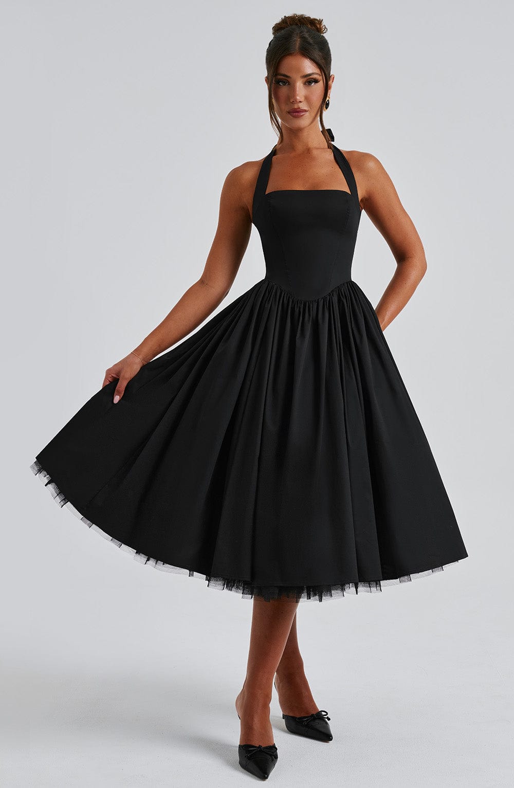 Imani - Women’s Wedding Guest Midi Dress