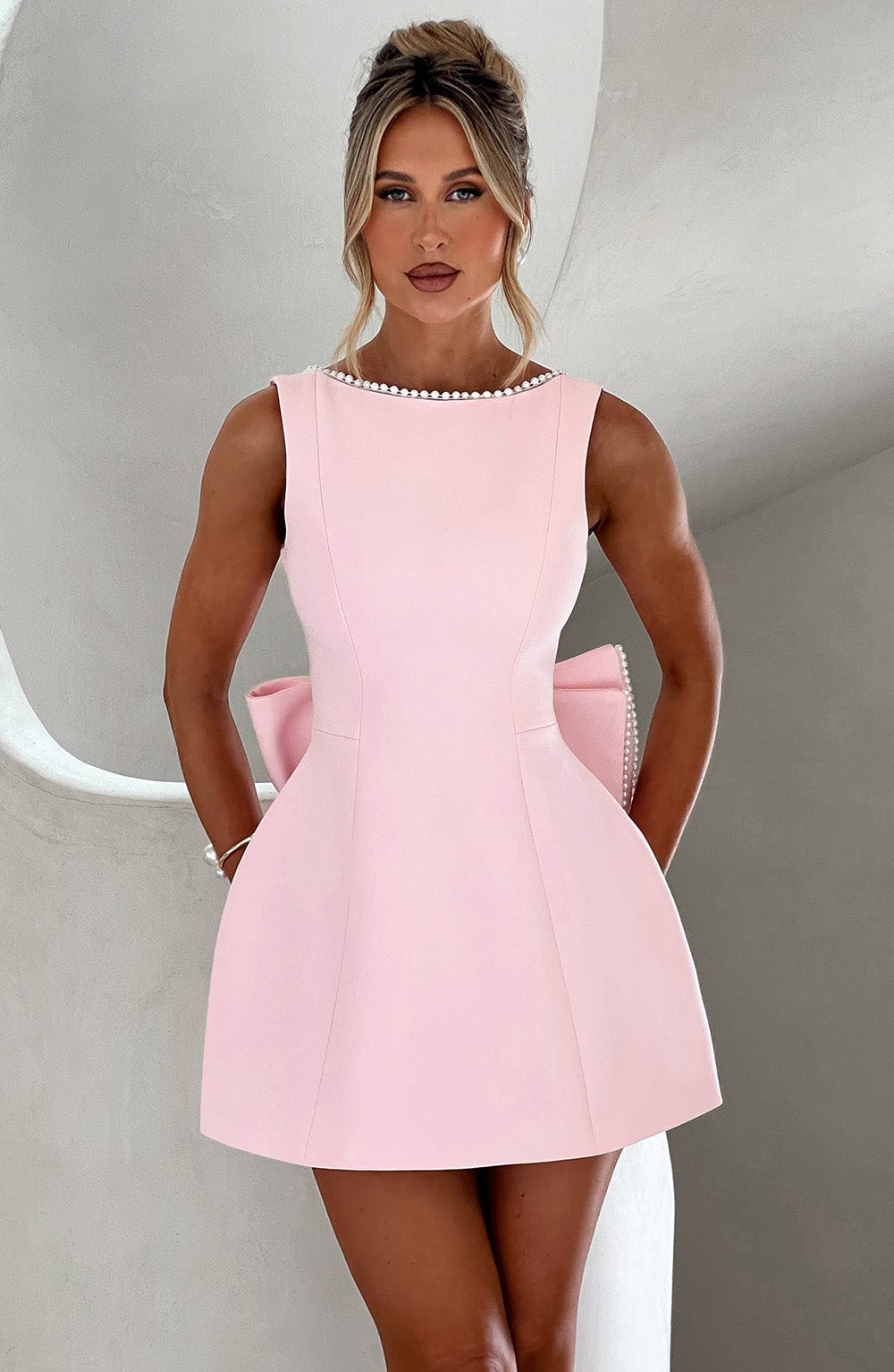 Fiora - Women's Wedding Guest Mini Dress
