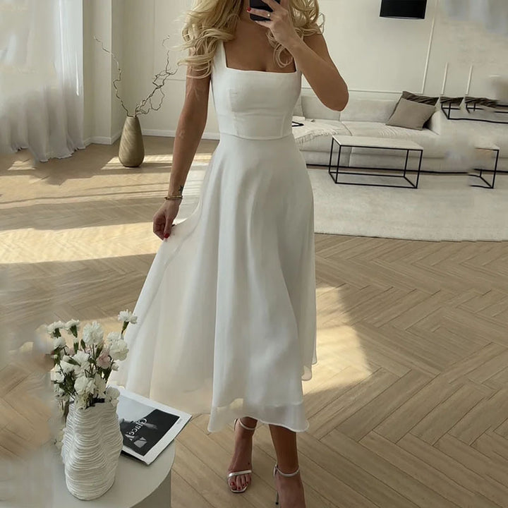 Zinnia - Women's Wedding Guest Midi Dress