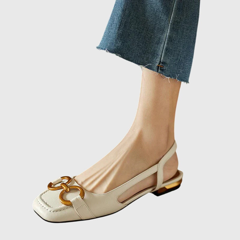 Olive - Elegant Buckle Orthopedic Sandals
