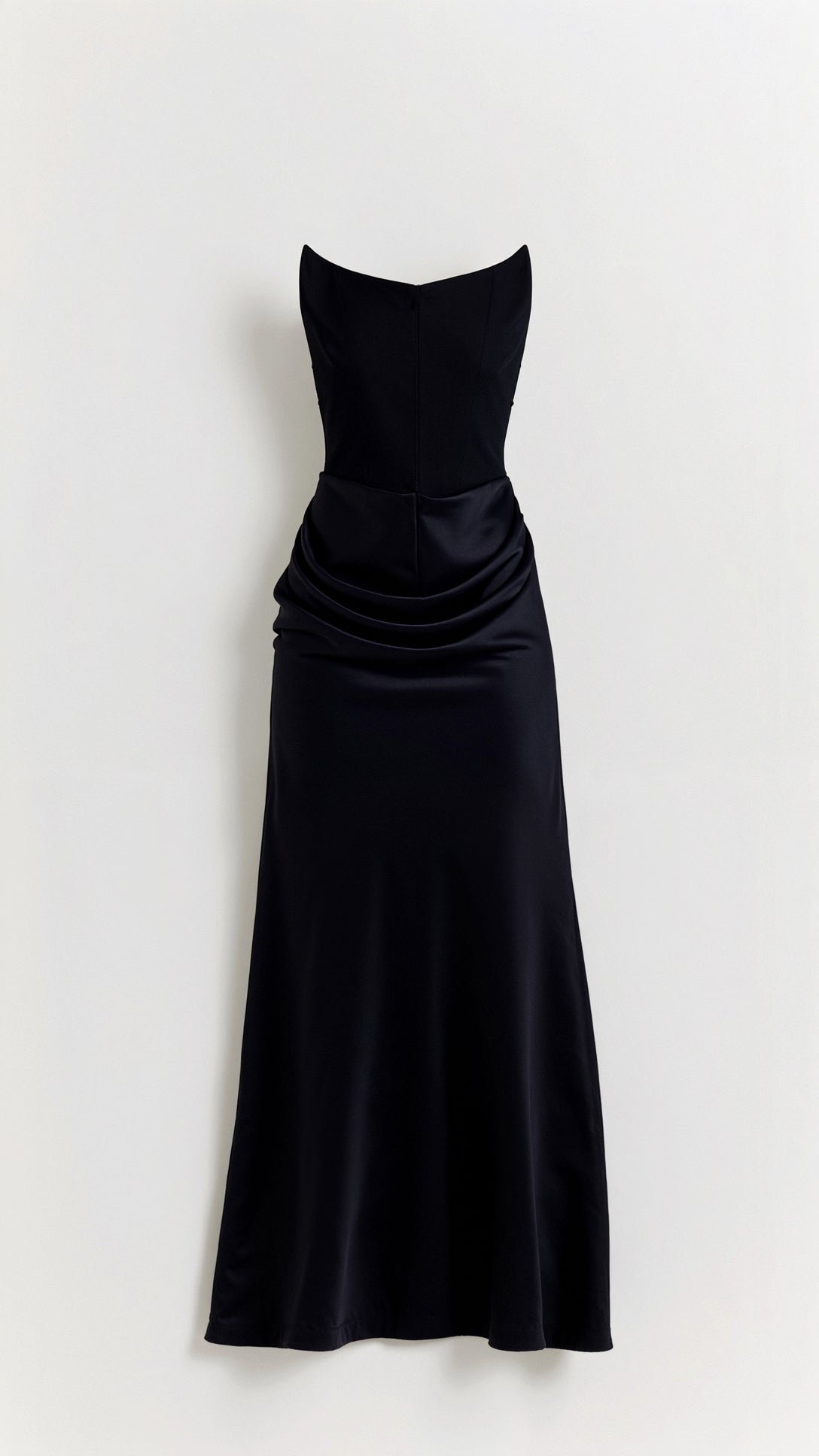 Leona - Elegant Strapless Wedding Guest Dress