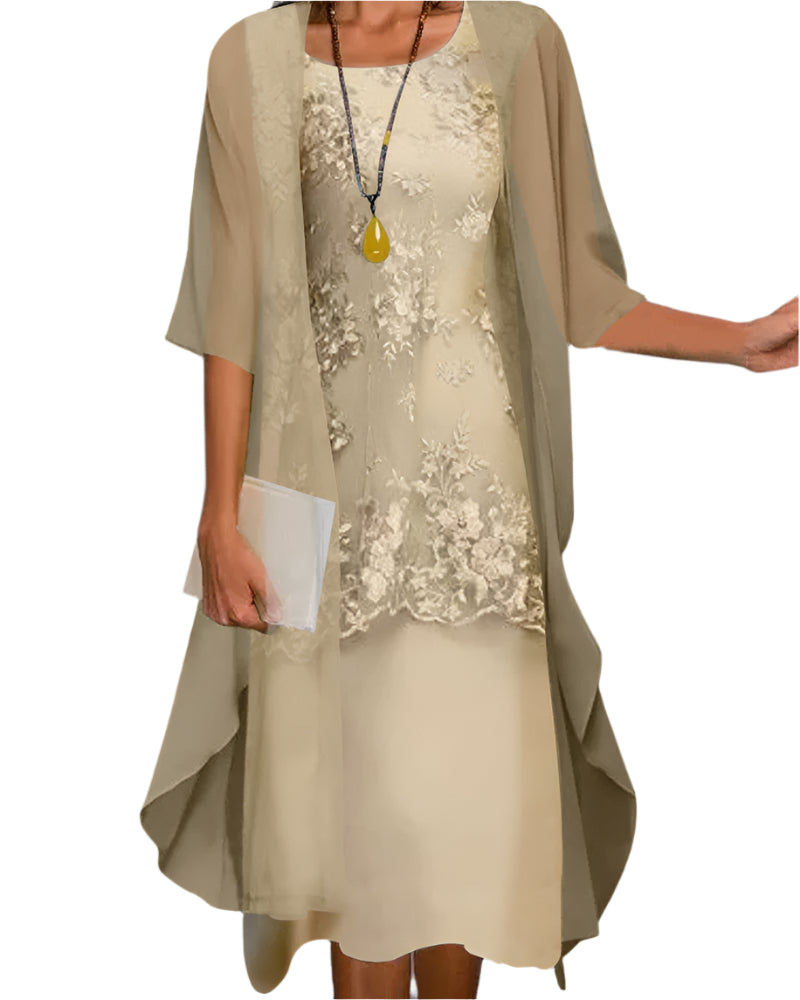 Zaria - Women's Wedding Guest Midi Dress