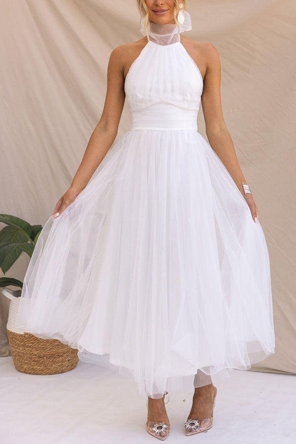Nyra - Women's Wedding Guest Tulle Dress