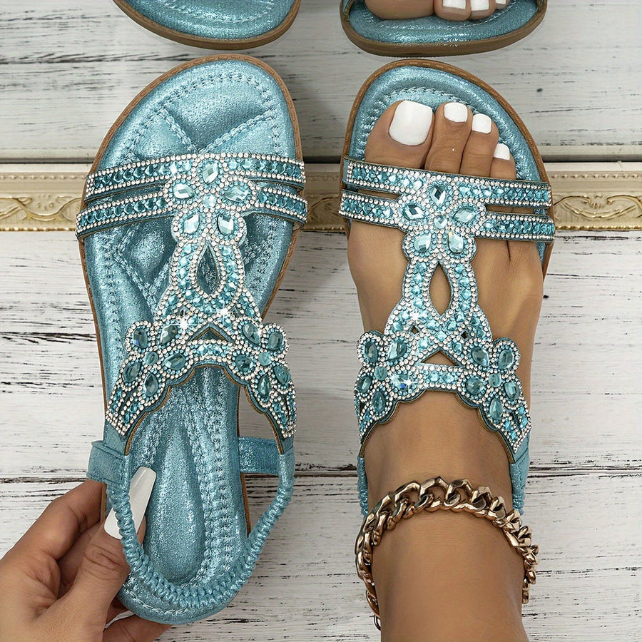 Taliyah - Stylish Embellished Straps Boho Sandals
