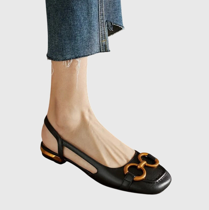 Olive - Elegant Buckle Orthopedic Sandals