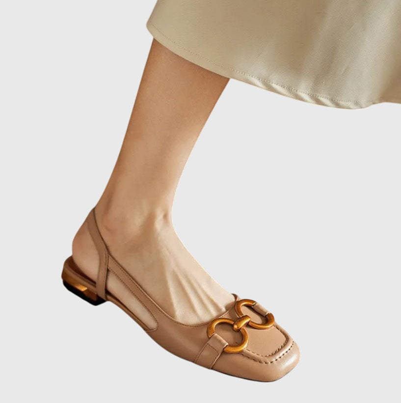 Olive - Elegant Buckle Orthopedic Sandals