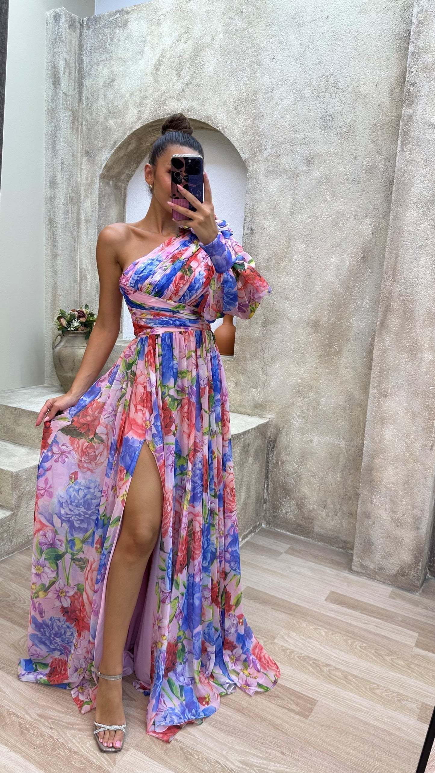 Delia - Women’s Floral Summer Maxi Dress