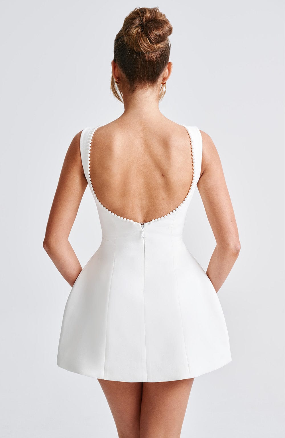Khalani - Women’s Warm Structured Mini Wedding Guest Dress