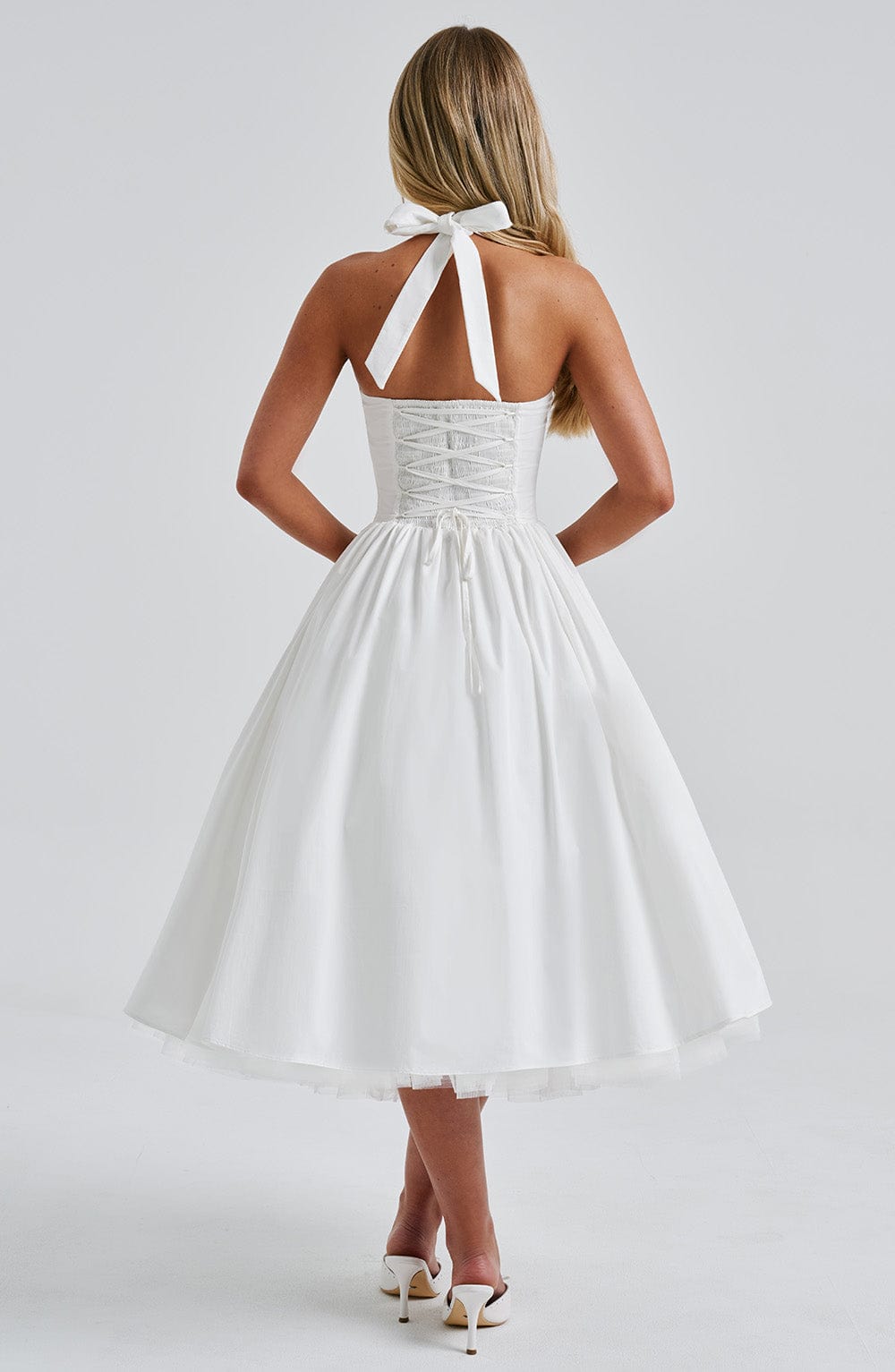 Imani - Women’s Wedding Guest Midi Dress