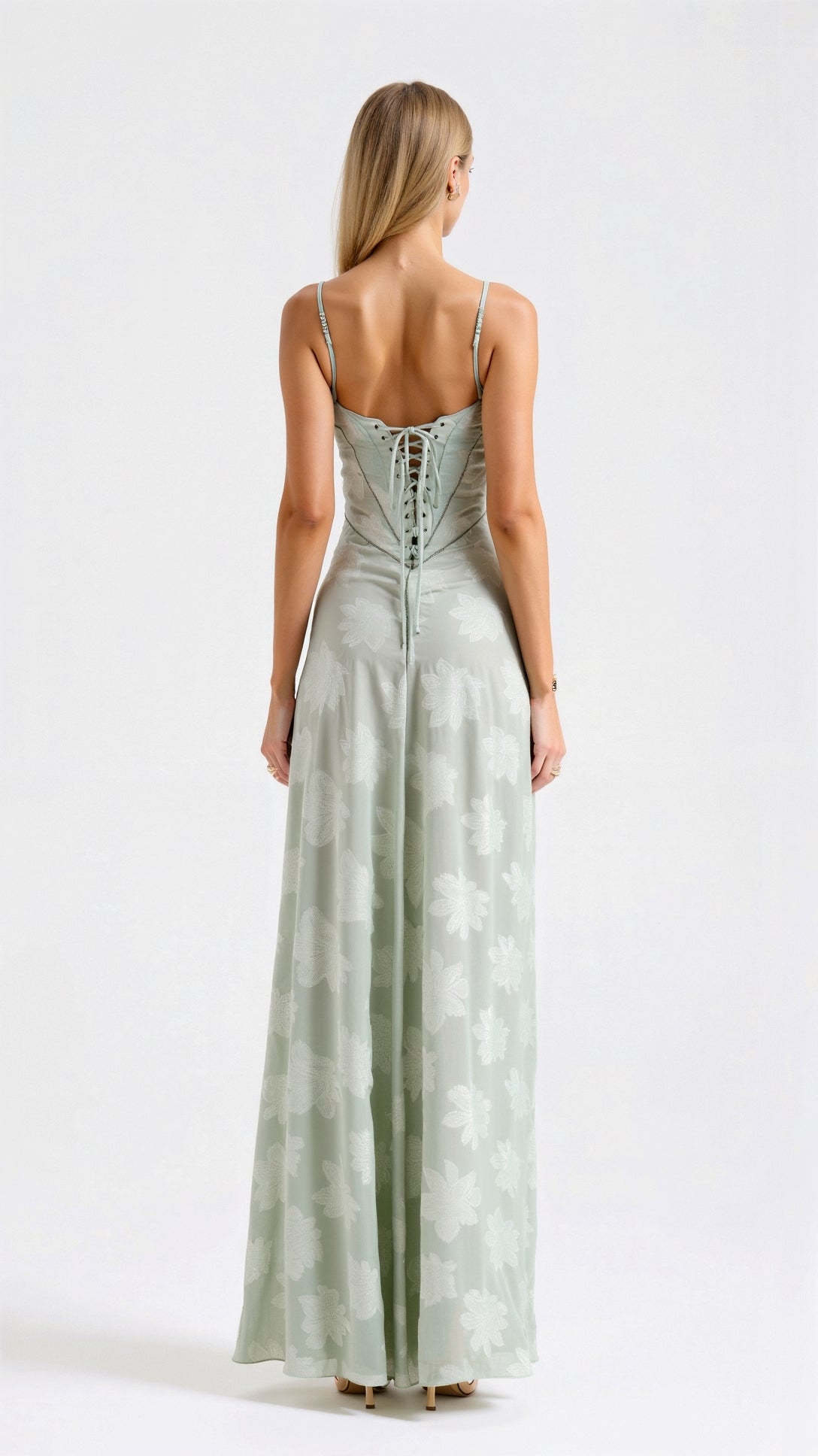 Kinsey - Women’s Slip Maxi Wedding Guest Dress