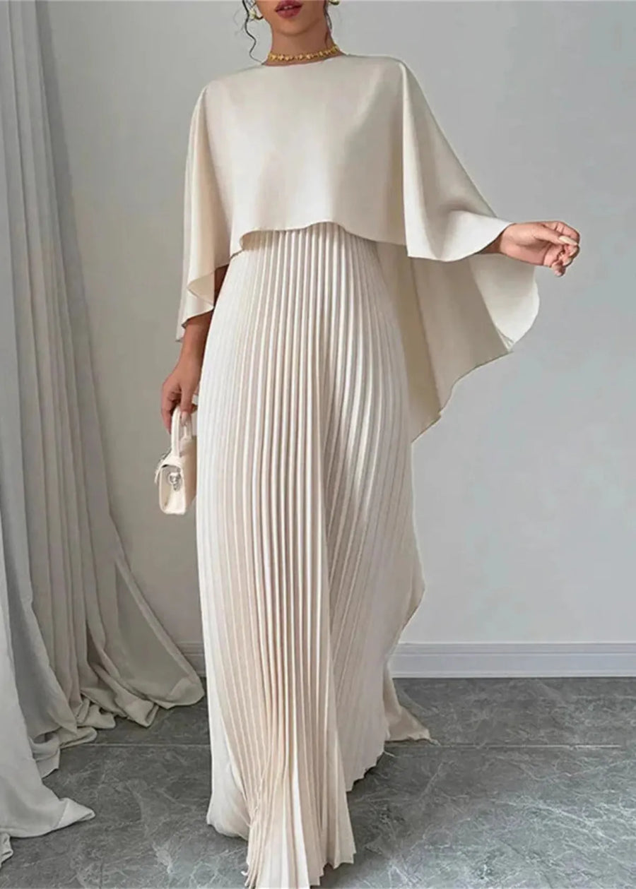 Azalea - Women's Cape Wedding Guest Dress