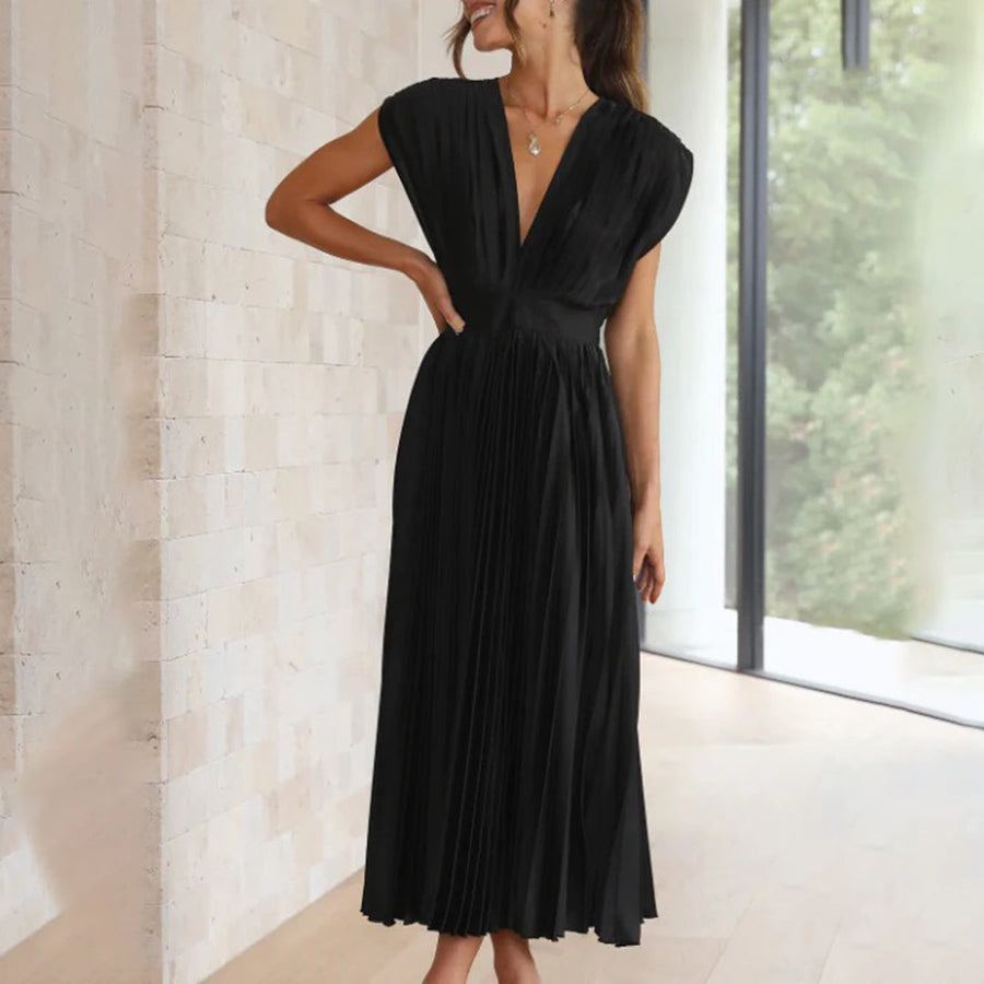 Seraphine - Elegant Wedding Guest Midi Dress
