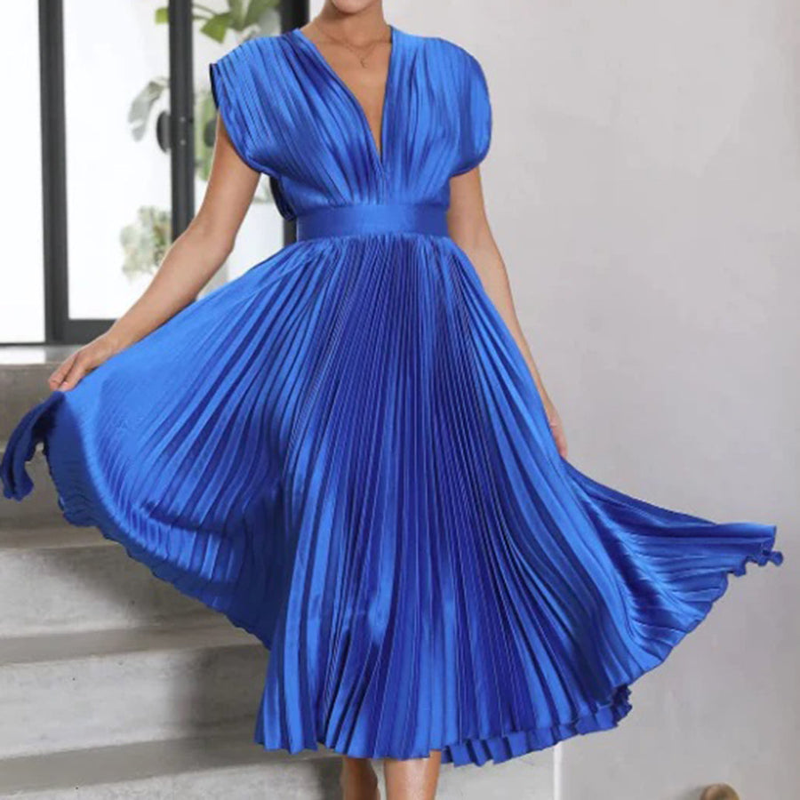 Seraphine - Elegant Wedding Guest Midi Dress