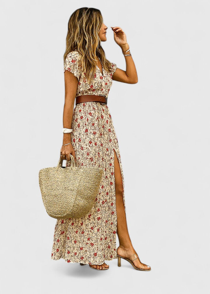 Idina - Women's Stylish Maxi Dresses Boho Print
