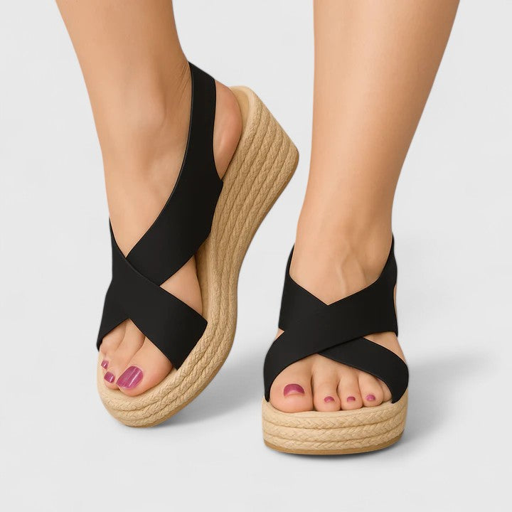 Elayna - Women’s Elegant Orthopedic Sandals Wedge Heel