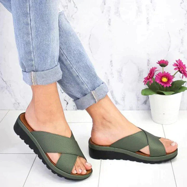 Nala - Stylish Warm Strap Orthopedic Sandals