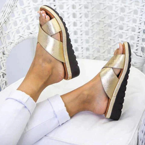 Nala - Stylish Warm Strap Orthopedic Sandals