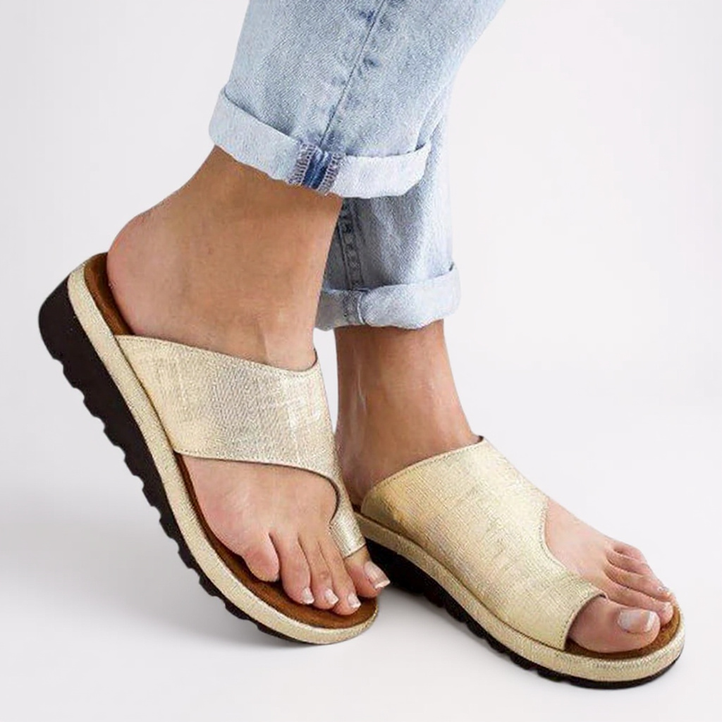 Miley - Stylish Toe Split Orthopedic Sandals