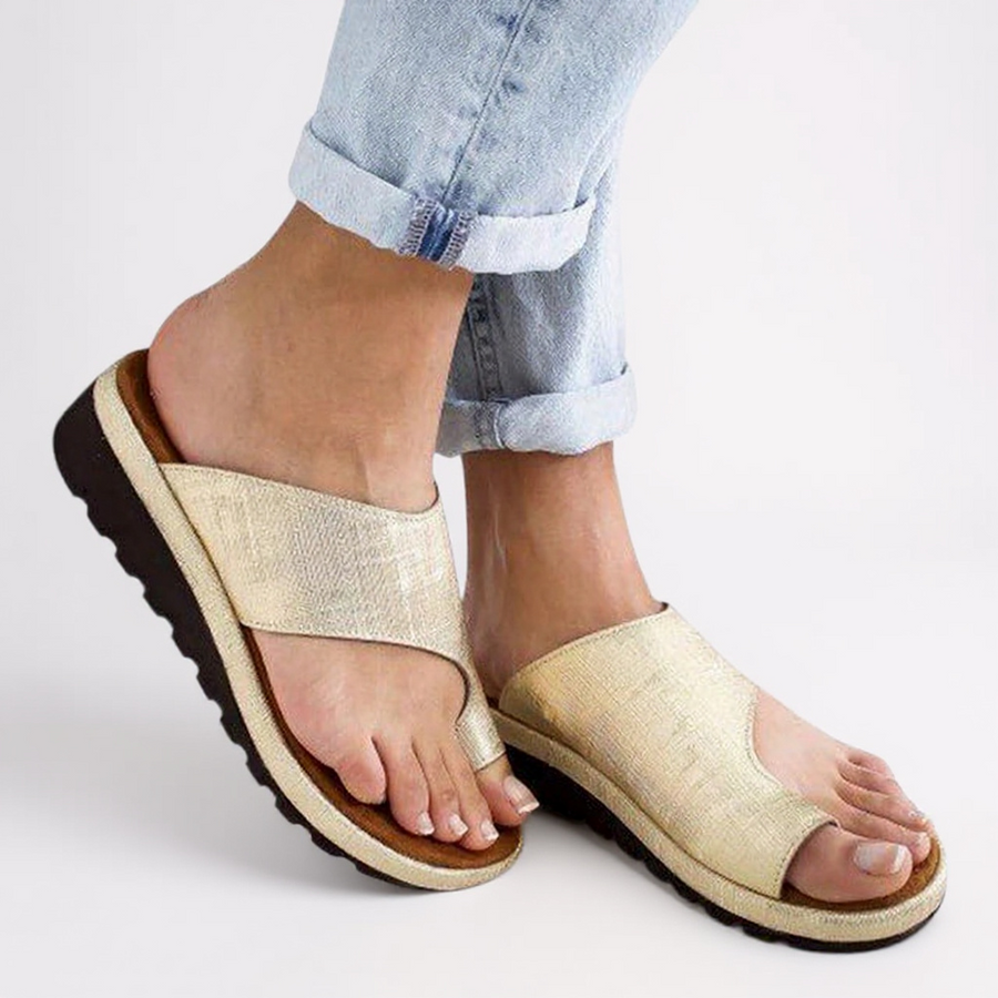 Miley - Stylish Toe Split Orthopedic Sandals