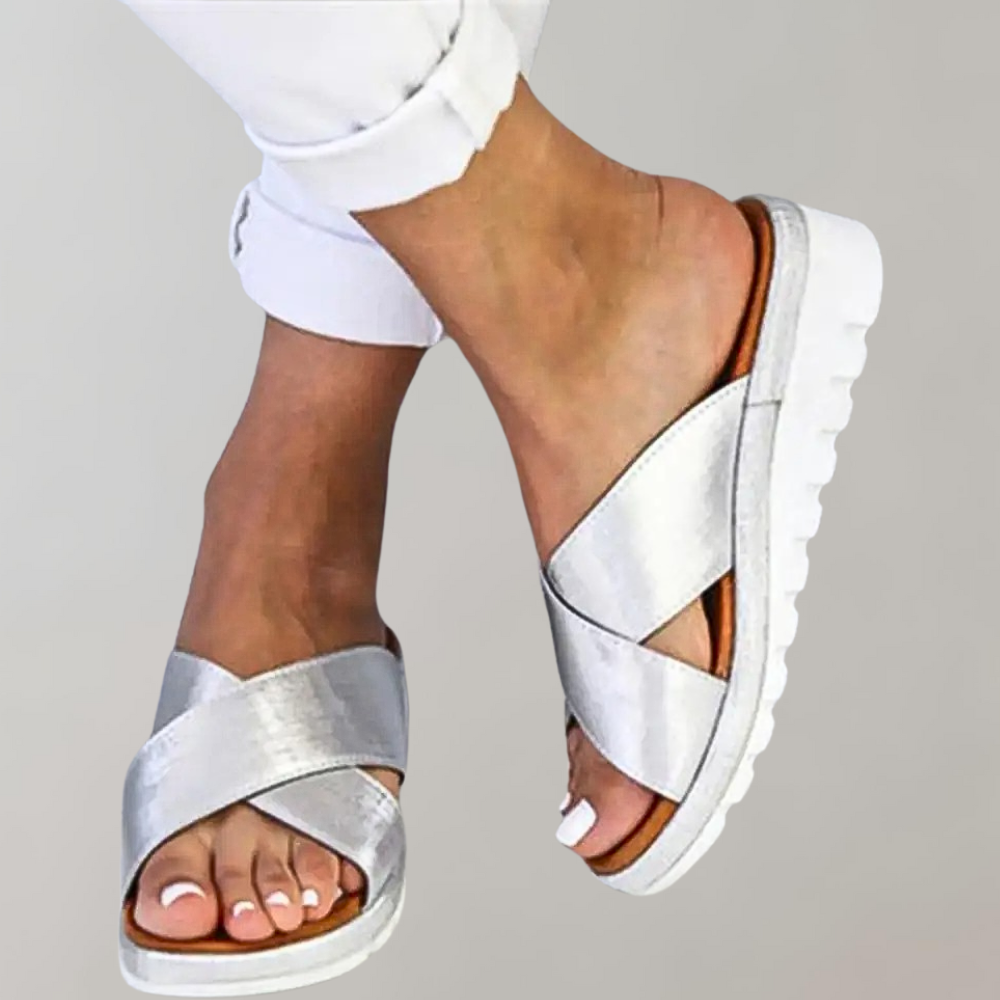 Tenley - Stylish Warm Slip On Sandals