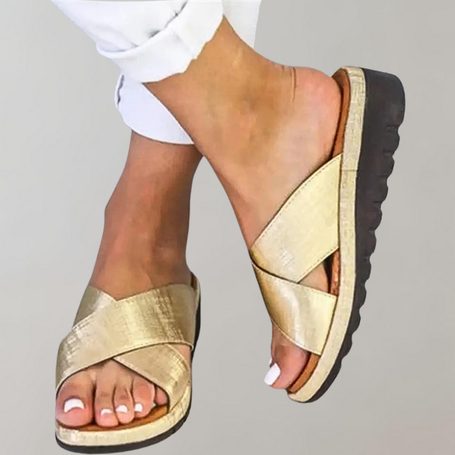 Tenley - Stylish Warm Slip On Sandals
