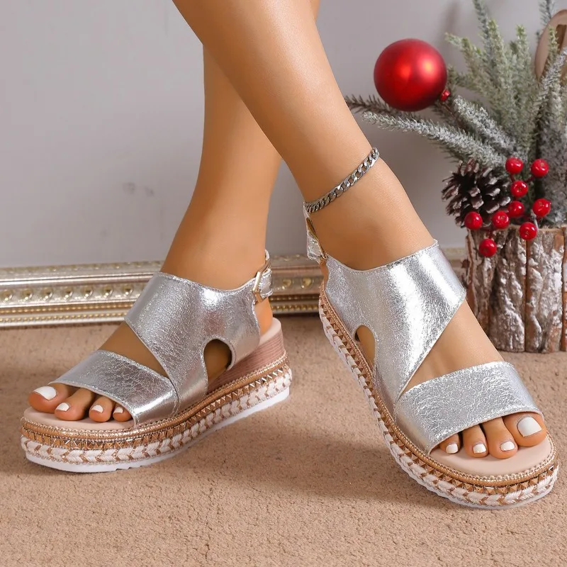 Caylee - Women's Platform Stylish Sandals Ankle Strap