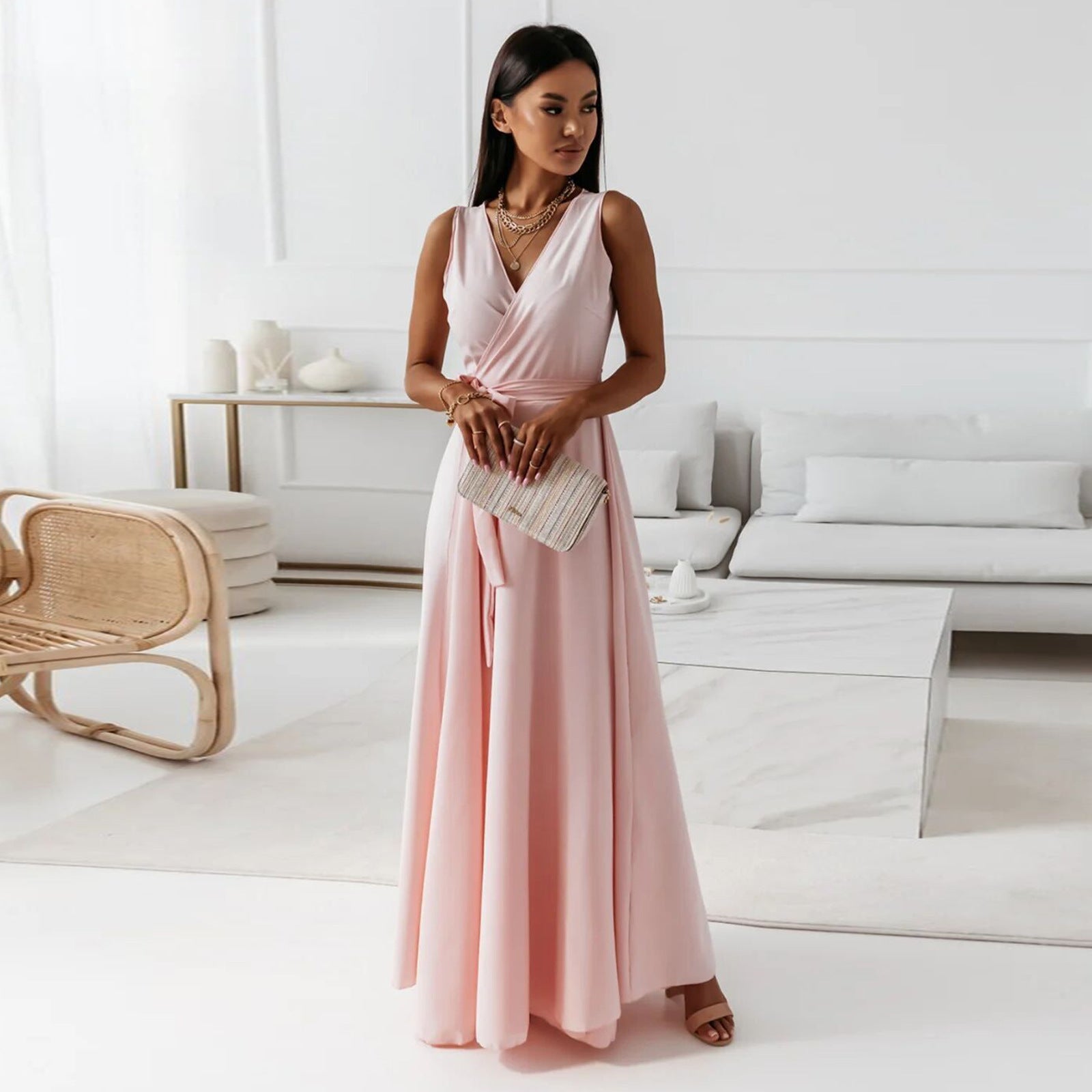 Noemi - Women’s Wedding Guest Maxi Dress