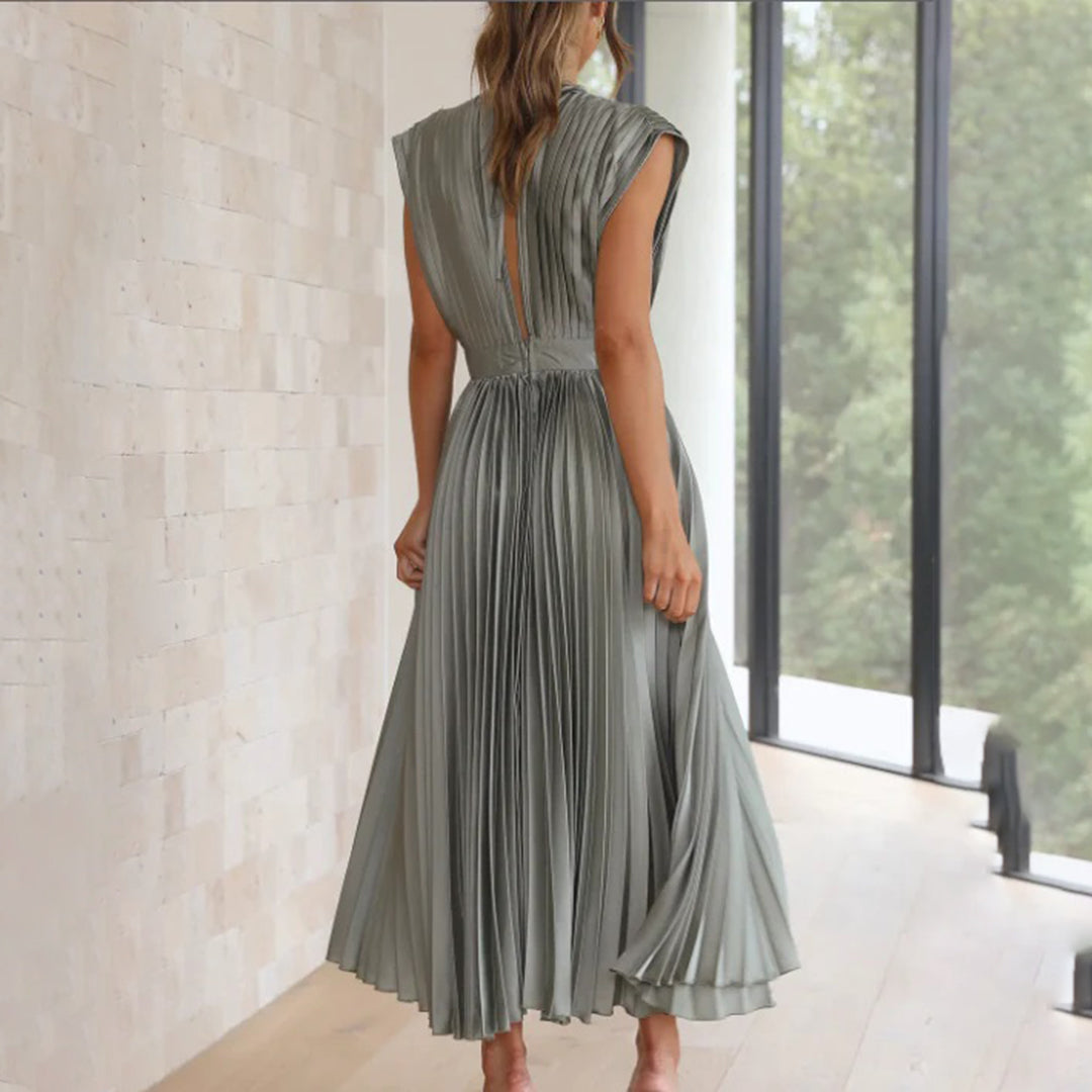 Seraphine - Elegant Wedding Guest Midi Dress