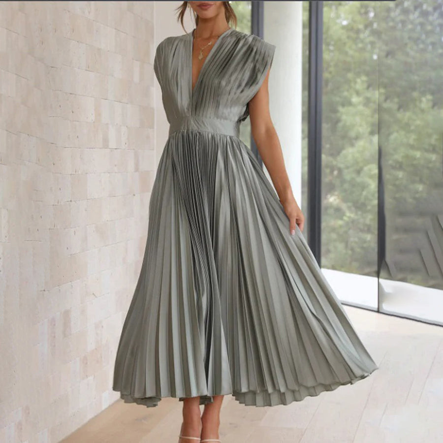 Seraphine - Elegant Wedding Guest Midi Dress