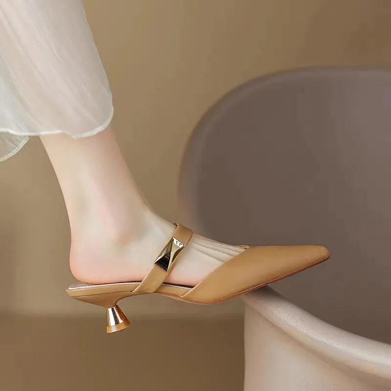 Milah - Women’s Warm And Elegant Kitten Heels Pumps