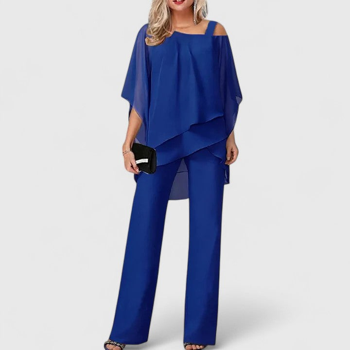 Ellianna - Elegant Two Piece Pant Set