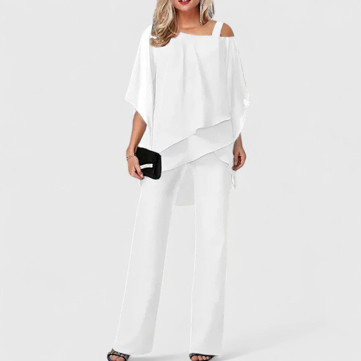 Ellianna - Elegant Two Piece Pant Set