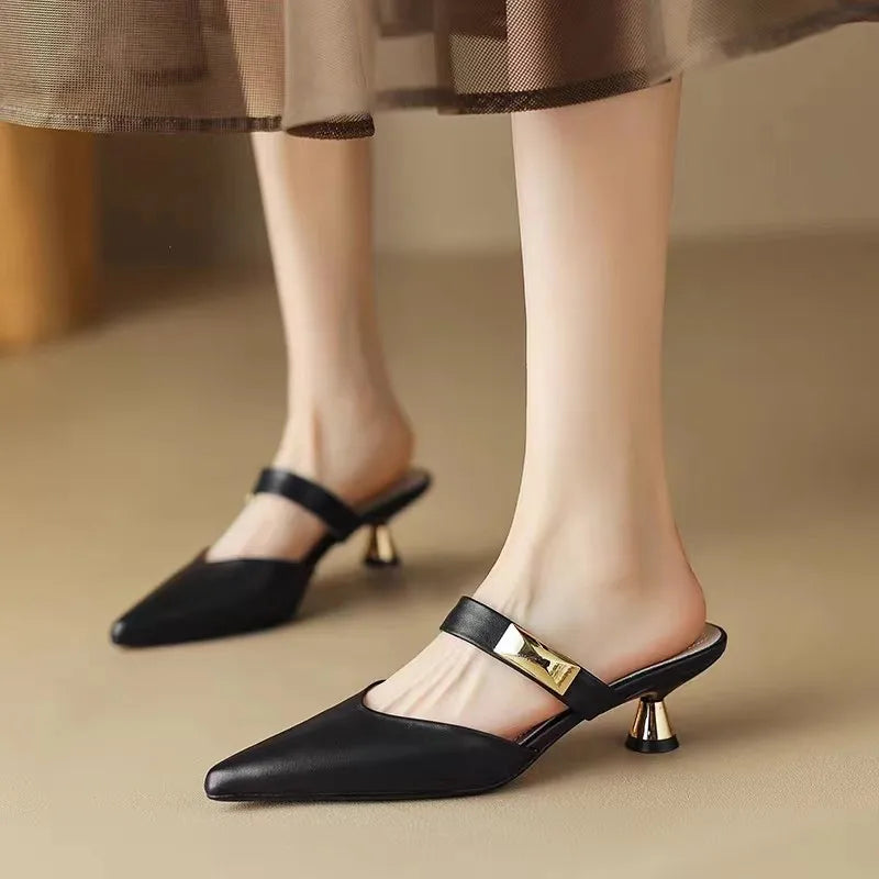 Milah - Women’s Warm And Elegant Kitten Heels Pumps
