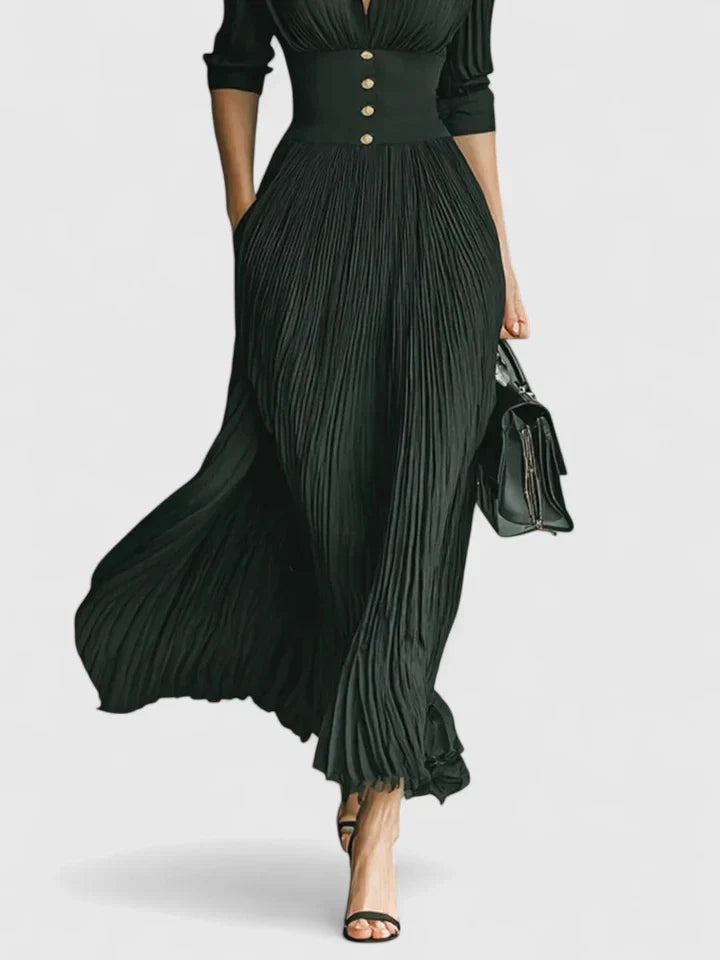 Giavanna - Women's Pleated Skirt Elegant Maxi Dresses