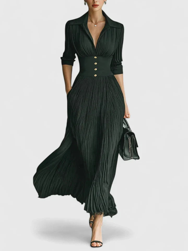 Giavanna - Women's Pleated Skirt Elegant Maxi Dresses