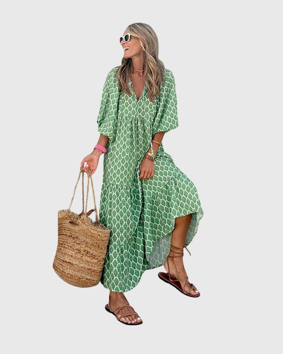 Jordynn - Women’s Stylish Boho Dress Maxi