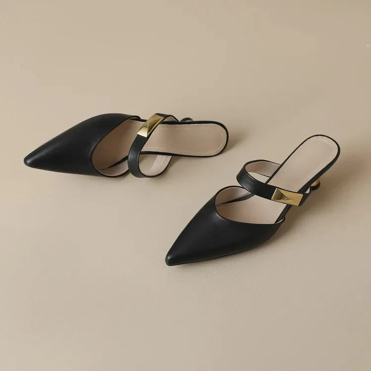 Milah - Women’s Warm And Elegant Kitten Heels Pumps