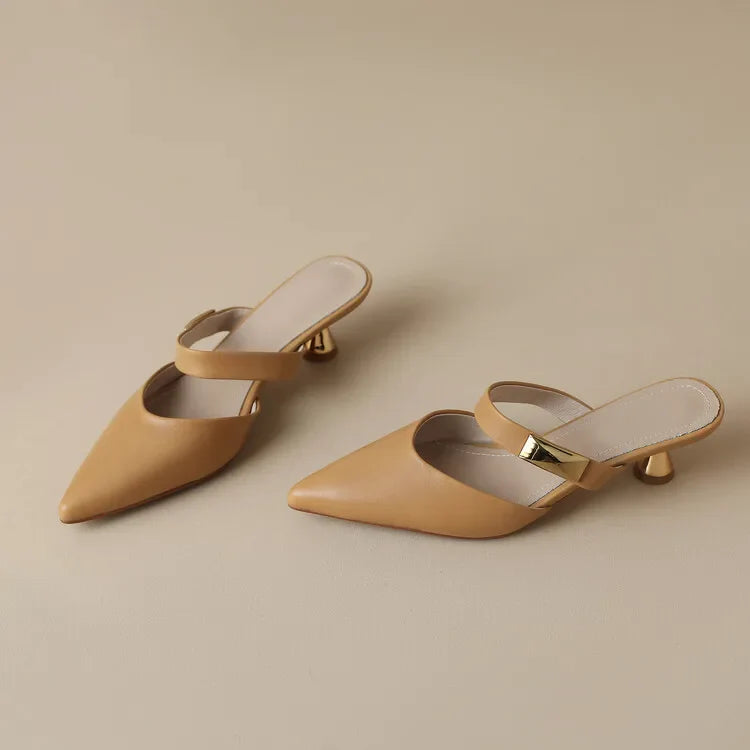 Milah - Women’s Warm And Elegant Kitten Heels Pumps