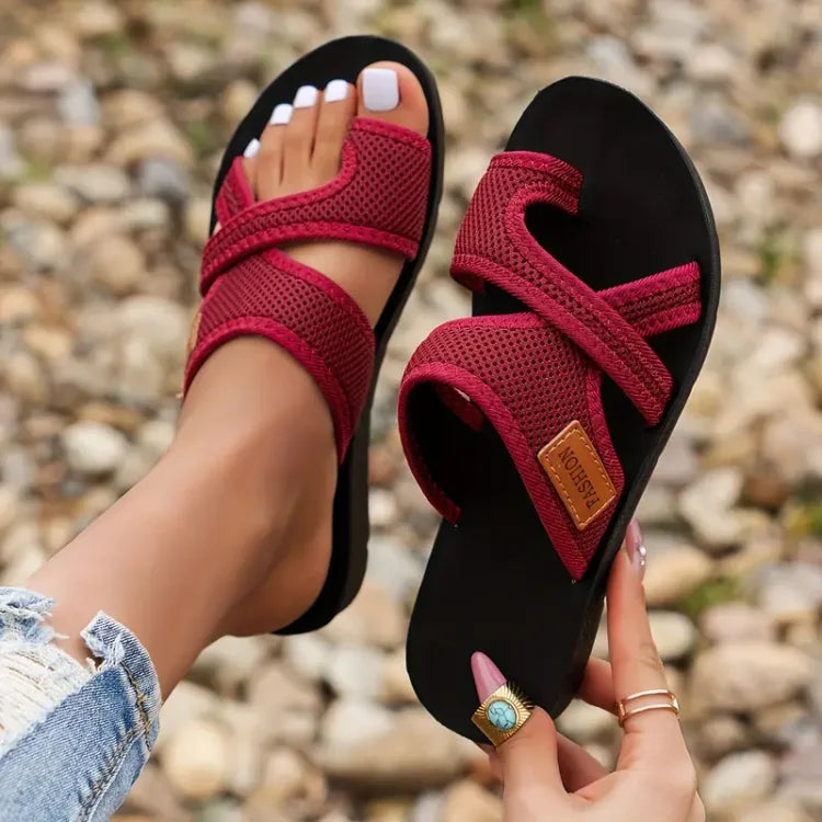Nevaeh - Stylish Cross Strap Orthopedic Sandals