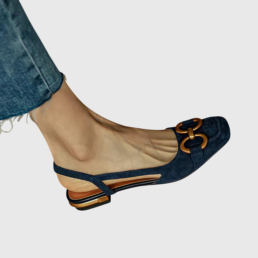 Olive - Elegant Buckle Orthopedic Sandals