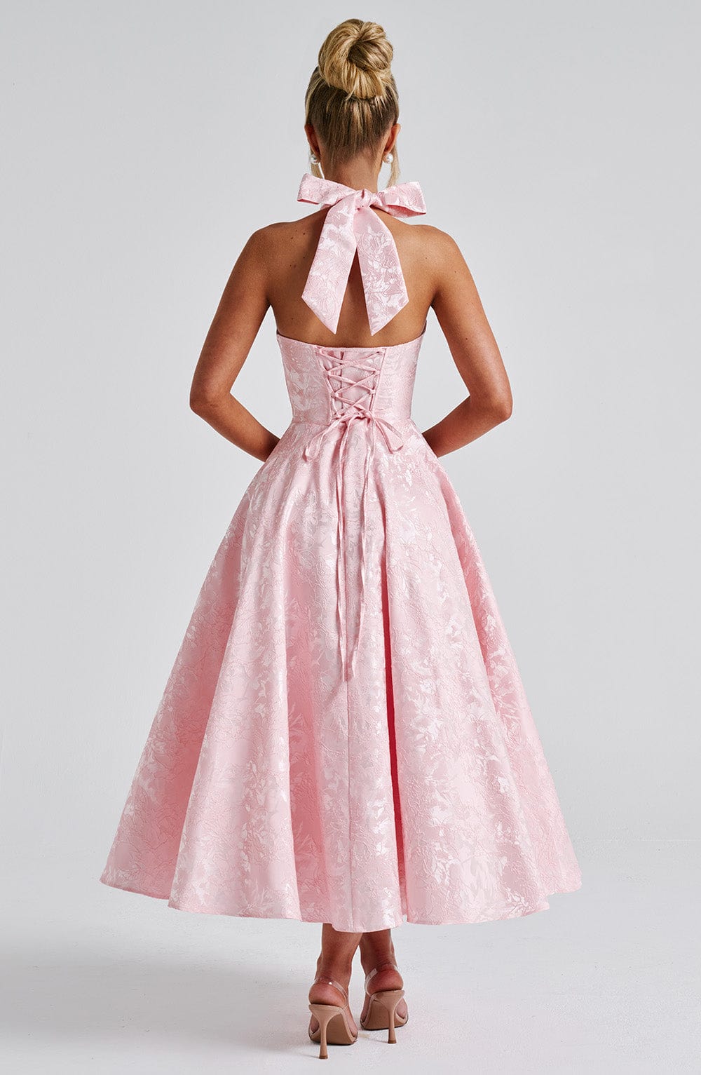 Kenleigh - Women’s Stylish Midi Wedding Guest Dress