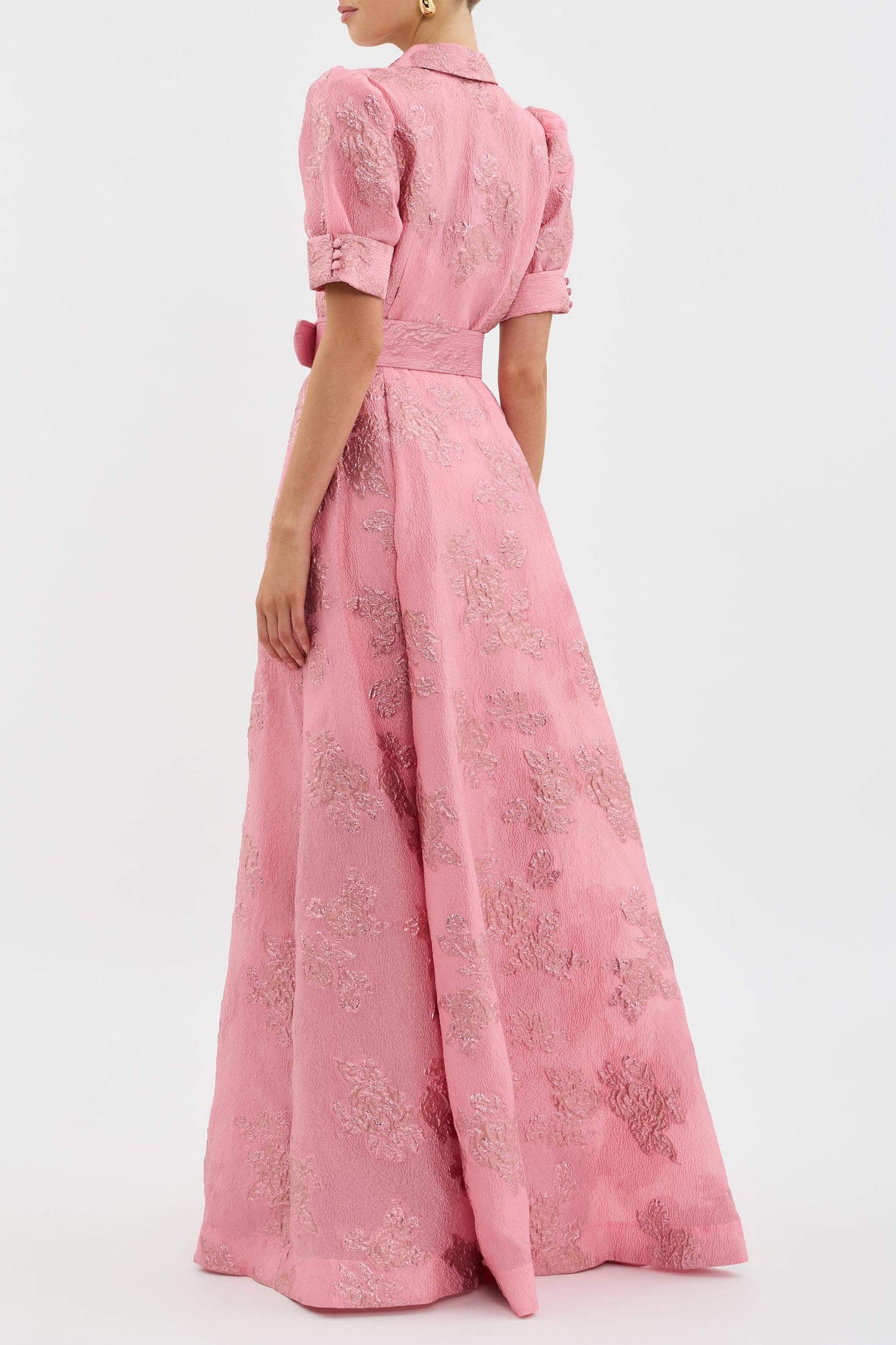 Mireya  -  Elegant Floral Wedding Guest Maxi Dress