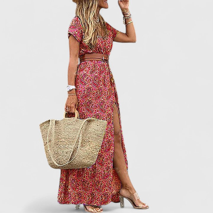 Idina - Women's Stylish Maxi Dresses Boho Print