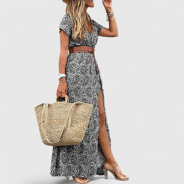 Idina - Women's Stylish Maxi Dresses Boho Print